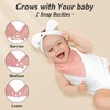 Kwelife gift Muslin Baby Bibs 6-Pack Baby Drool Bandana Bibs
