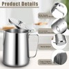 67 oz 304 Stainless Steel Pitcher with Lid, 2 L