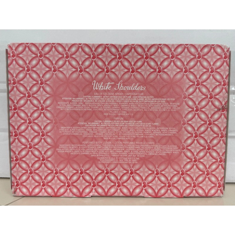 Evyan White Shoulders Gift Set 4.5 OZ Spray, .25 OZ