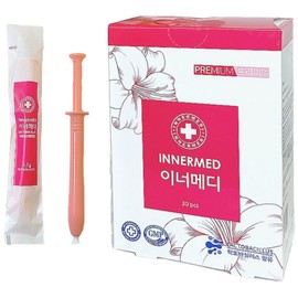 Innermedi Lactobacillus (Lactobacillus) New Premium Paraben-Free Water-soluble Gel Innergel Feminine Gel Lubricant 30 pieces, 60 pieces, 1.7g, 30 pieces / 이너메디 유산균(락토바실러스) 뉴프리미엄 무파라벤 수용성젤 이너젤 여성젤 윤활제 30개입 60개입, 1.7g, 30개