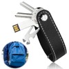 Key Organizer,Portable Keychain,Key Case,Key Organiser Keyring,Portable Smart Keychain Holder for