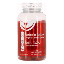 Vinagre De Manzana Adl-gza Cereza 100 Gomitas Carnitina Natural Health