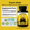 Maca Peruana Negra Orgánica Pack 2 Frascos con 100 Cápsulas