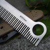 Credit Card Size Comb - Sturdy Beard Comb - Portable