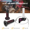 CADUFUELLY 7/8" 22mm Twist Throttle Accelerator Handle Grips and Cable