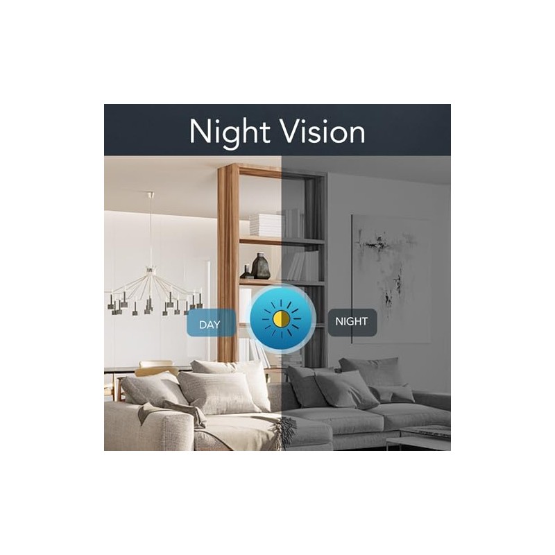 Mini Security Camera, 4K 4G WiFi Wireless Smart Nanny Camera
