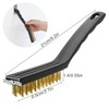 6 Pieces Brass Wire Brush Set Scratch Brush Set for