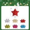 Pavike Christmas Tree Ornaments Stars (12 Pack) Christmas Tree, Stars,