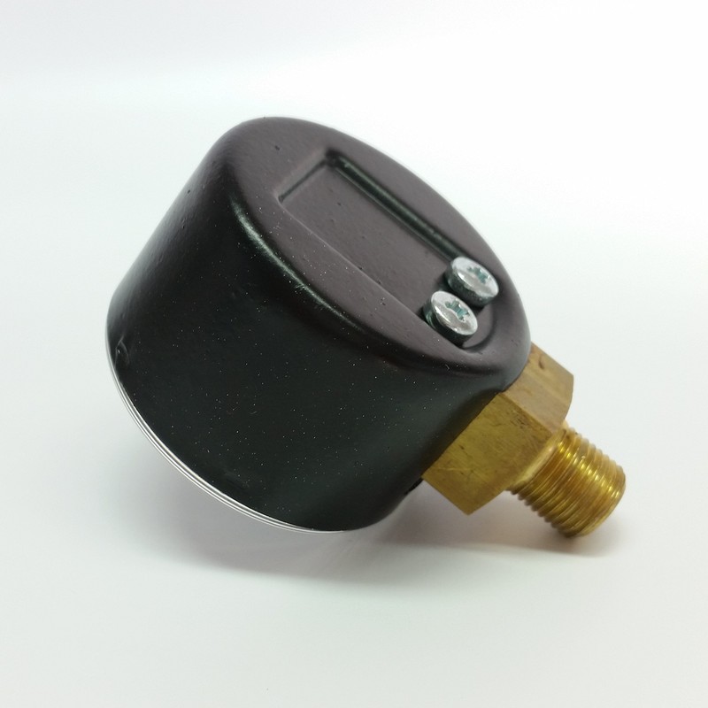 Pressure Gauge, NG40, 0-250bar, G1/8 Inch Bottom, High Pressure