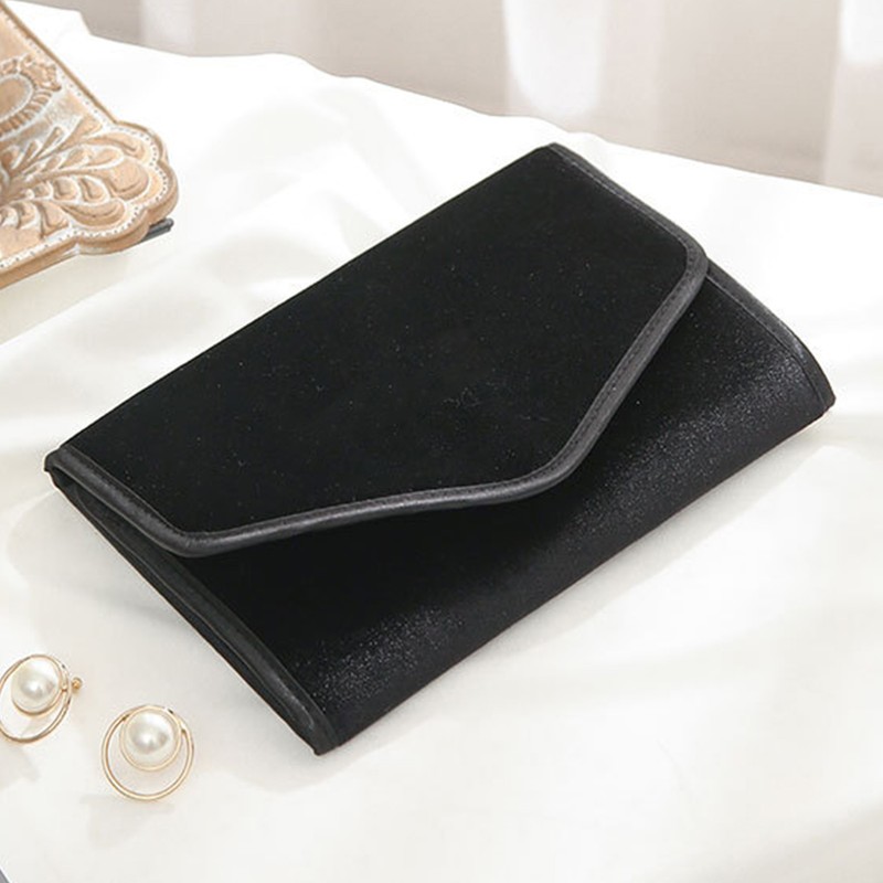 Travel Jewelry Case Foldable Portable Stain Proof Waterproof Gold Pattern
