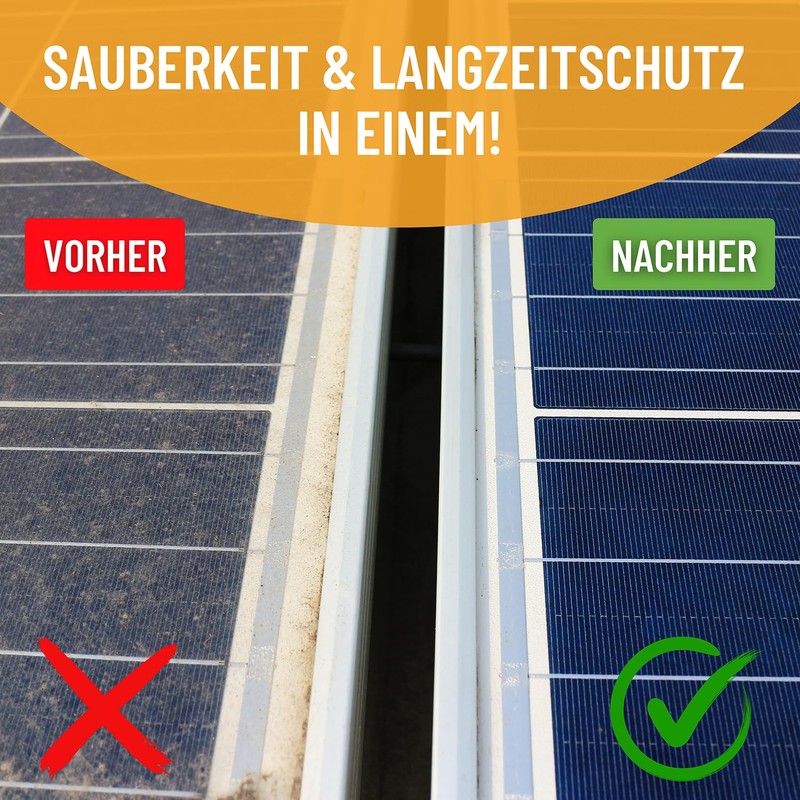 SCHLAUPUTZ Solar & Photovoltaic Cleaner 1L Concentrate (1:20) - Efficient