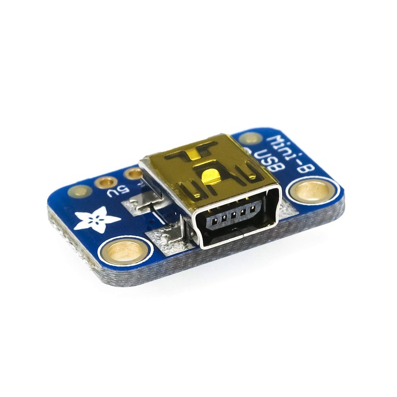 Adafruit USB Mini-B Breakout Board [ADA1764]