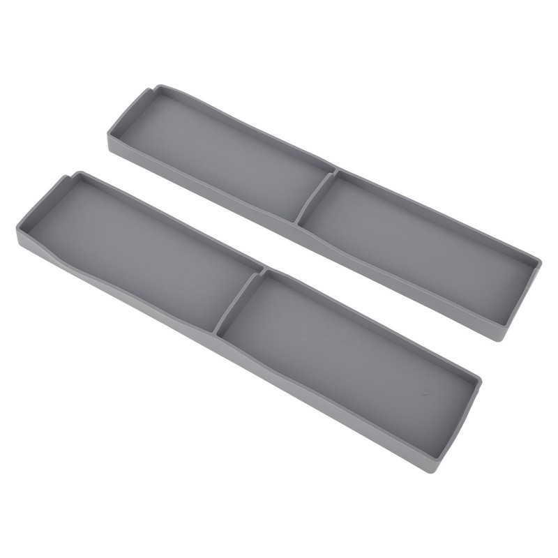 2PCS Stove Top Shelf Silicone Spice Rack Magnetic Back 2