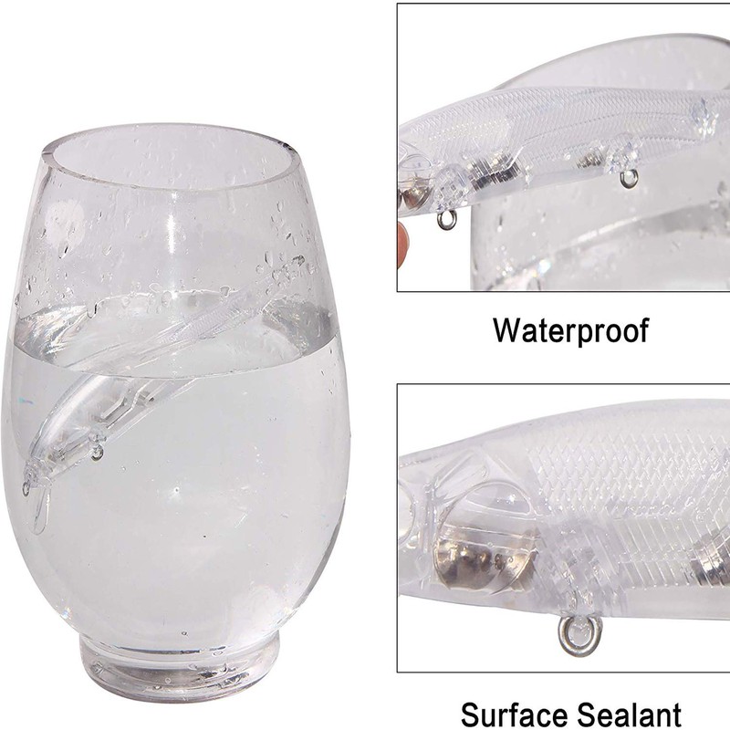 Unpainted Fishing Lure Kit, Hard Artificial Bait, Making Set with