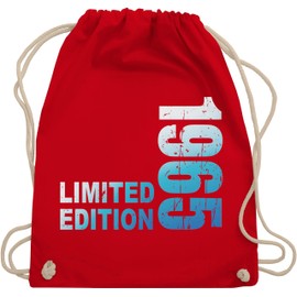 Shirtracer - Gym Bag Backpack - 60th Birthday - Limited Edition 1964, 03 Red