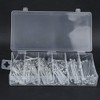 555pcs Cotter Pin Assortment Kit 6 Size Stainless Steel Retaining