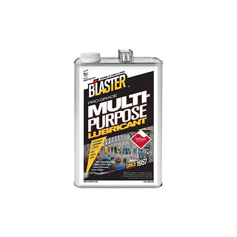 B'laster PB-50-128-4PK Pro-Grade Multi-Purpose Lubricant - 1-Gallon - Case of