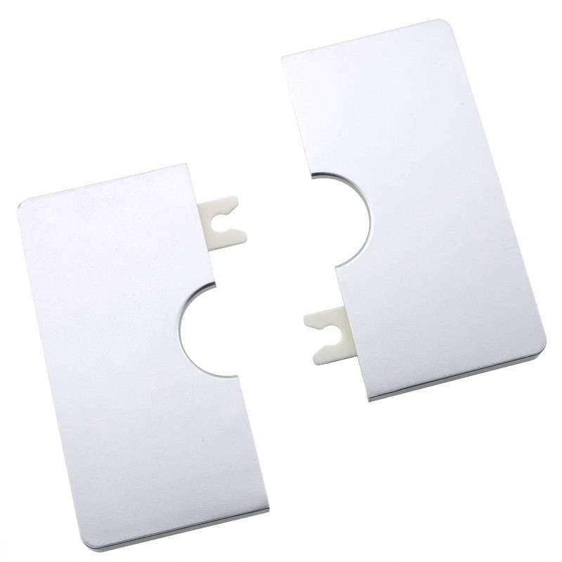 Wall Split Flange JianLing 2pcs Plastic Square Escutcheon Plates with