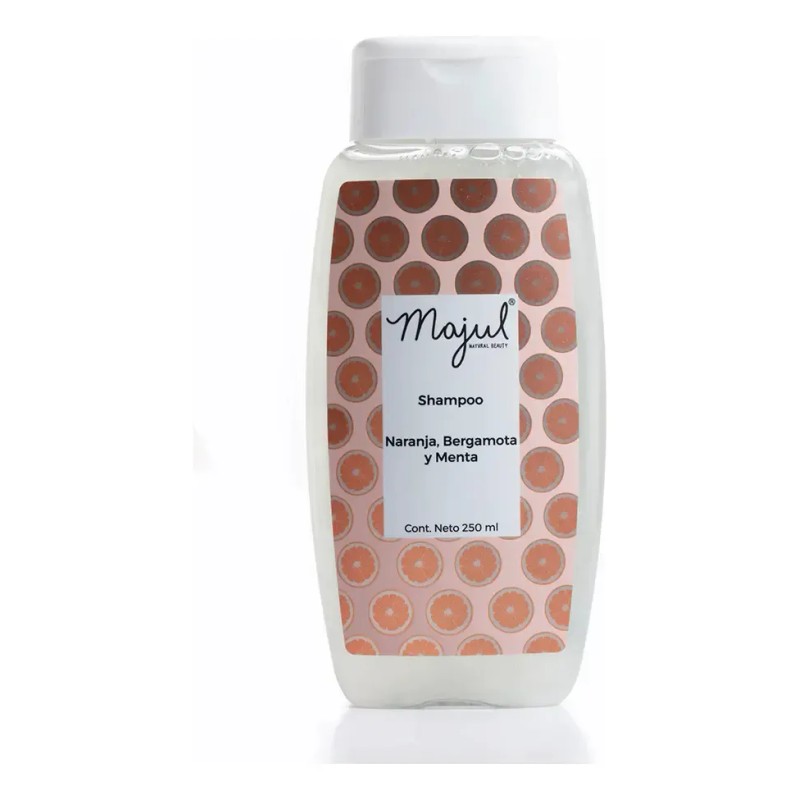 Shampoo Majul Extracto De Naranja, Bergamota Y Menta 250ml