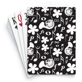 CafePress French Horn Player Music Gift Standard Size Playing Cards