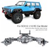 Aluminum Alloy Steel Axle Upgrade Parts Accessory Fit for SCX10