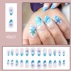 Almond Press On Nails Medium Fake Nails Sea Starfish With