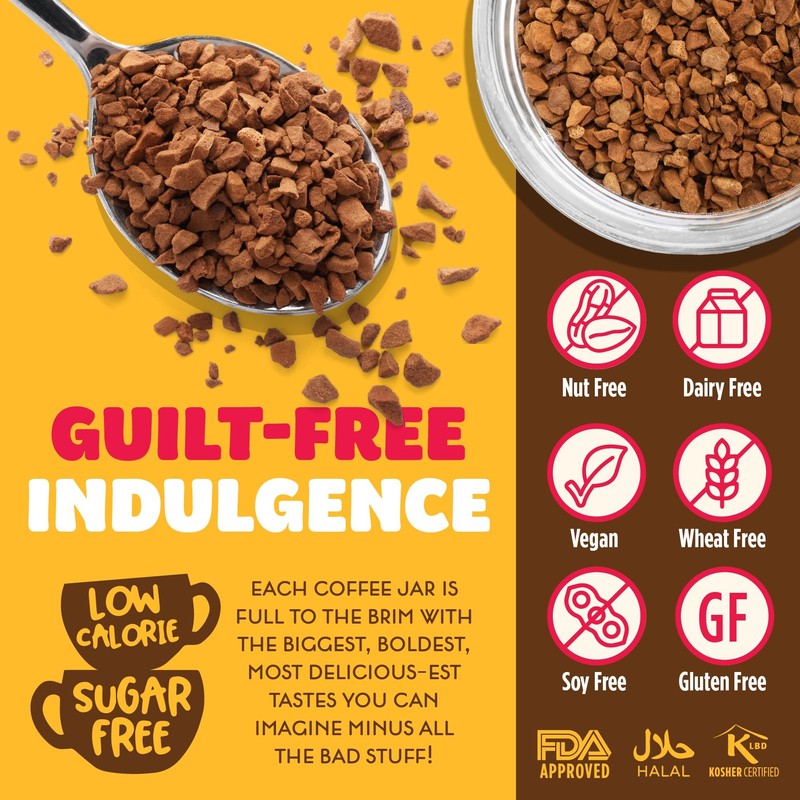 Beanies Amaretto Almond Flavour Instant Coffee 50g