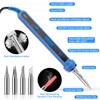 Soldering Iron Set 100 W, LED Soldering Iron with Temperature