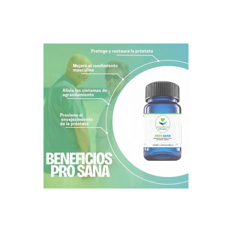 Prossana Suplemento Alimenticio para la Salud de la Próstata con