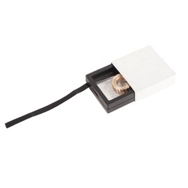 Gears Fidget Ring Anxiety Relief Rotatable Portable Metal Magnetic Adults Fidget Ring for Relaxing