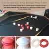 16 Pack Small Bumper Pool Rubber Rings,Bumper Pool Table Replacement