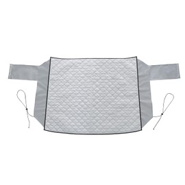 Bonform 7593-15SI Wind Shade Protective Shade II One Size Fits Most, 59.1 x 3.9 inches (1500 x 100 mm), Flap: 7.9 x 15.0 inches (200 x 380 mm), Color: Silver
