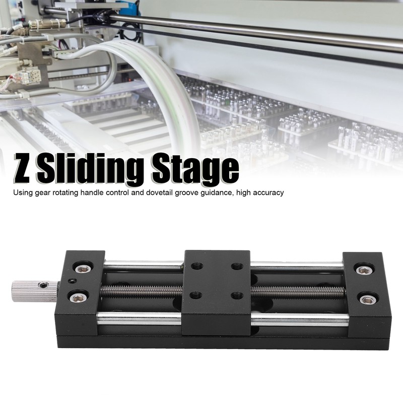 Sliding Table XAxes Manual Knob FineTune Aluminum Alloy Trimming Platform