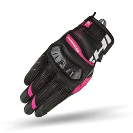 SHIMA X-Breeze 2 Lady Women's Motorcycle Gloves - Ventilated Summer Touchscreen Textile Gloves with Carbon Ankle Protector, Reinforced Palm (Fuchsia, S)