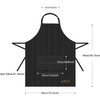 Viedouce 2-Pack of Waterproof Cooking Aprons with Pockets, Adjustable Kitchen