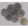 Tantalum (Ta) 24.26mm Metal Disc for Collection or Experiments