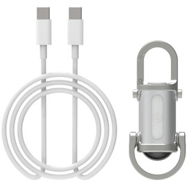 SADAHALU 1200LM Super Bright Mini Keychain Flashlight,Waterproof with 8 Working Modes EDC Flashlight, Bright Main Light with COB Side Light for Camping,Hiking,Outdoor Activities. (Silver)