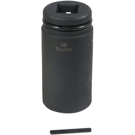 Makita A-85569 Hex Socket, 0.9 - 3.7 inches (22 - 95 mm), Square Drive 0.7 inches (19 mm)