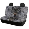 Fipuivrn Gray Wolf Pattern Car Seat Cover Full Set, Wear