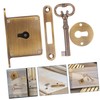 Angoily 1 Set Drawer Lock Cabinet Locks with Key Desk