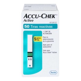 Tiras Reactivas Accu-chek Active Con 100 Piezas