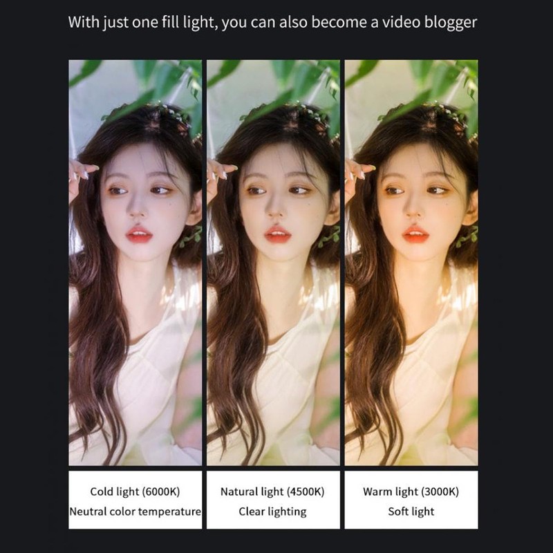 Yosoo Health Gear Video LED Light Fit Osmo 3 2