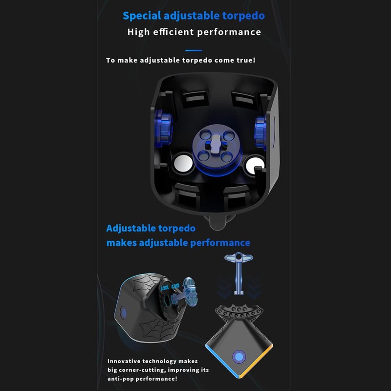 LiangCuber MS3X Flagship 3x3 Speed Cube,DianSheng MS3X Magnetic 3x3 Cube