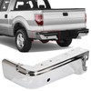 Chrome Rear Bumper End Cap Compatible with 2009-2014 Ford F150