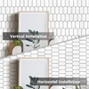 Vamos Tile Long Hexagon Peel and Stick Backsplash Tile -