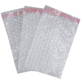 Triplast BB1 100 X 135"Clear Bubble Wrap" Pouch Bag (Pack of 5)