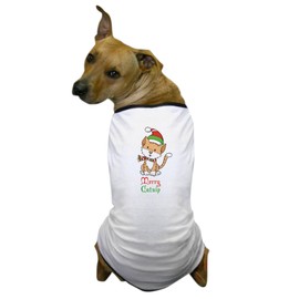 CafePress Catnip Christmas Dog T Shirt Dog T-Shirt, Pet Clothing, Funny Dog Costume