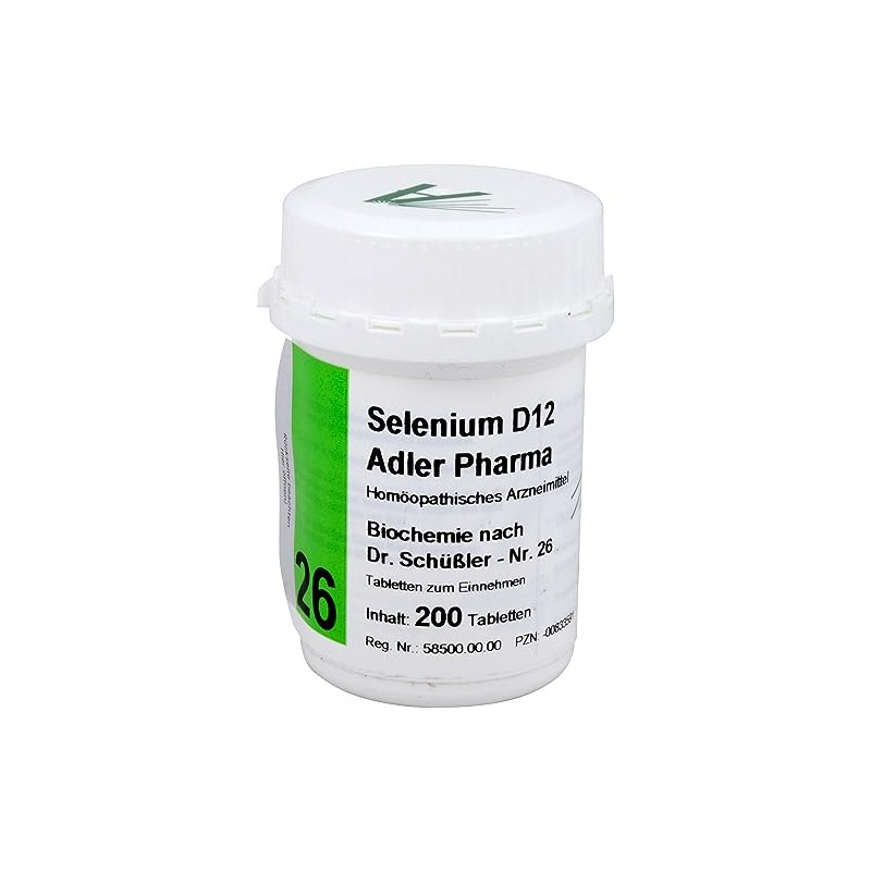 Biochemie Adler 26 Selenium D 12 Tabletten