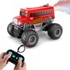 Remote Control Car, 1: 16 Remote Control Spray School Bus