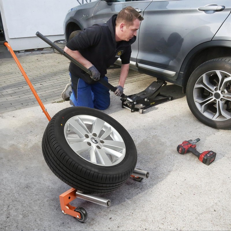 BEAMNOVA Heavy Duty Tire Dolly 330 LBS Tire Lifting Tool